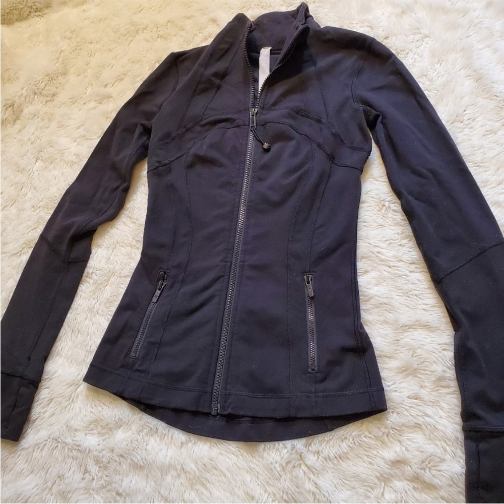 Lululemon define jacket in black size 4 - Picture 5 of 5